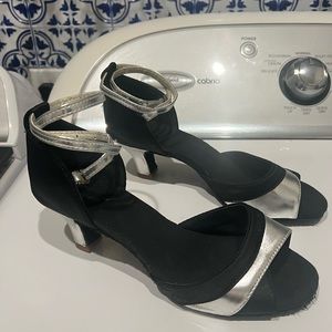 Women’s size 8 costume/dance shoes. Wore one time. Salsa shoes.
